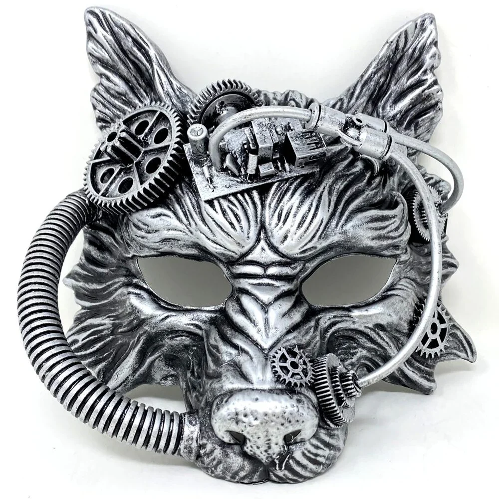 Wolf Steampunk Style Halloween Costume Mask Masquerade Party Ball Masks